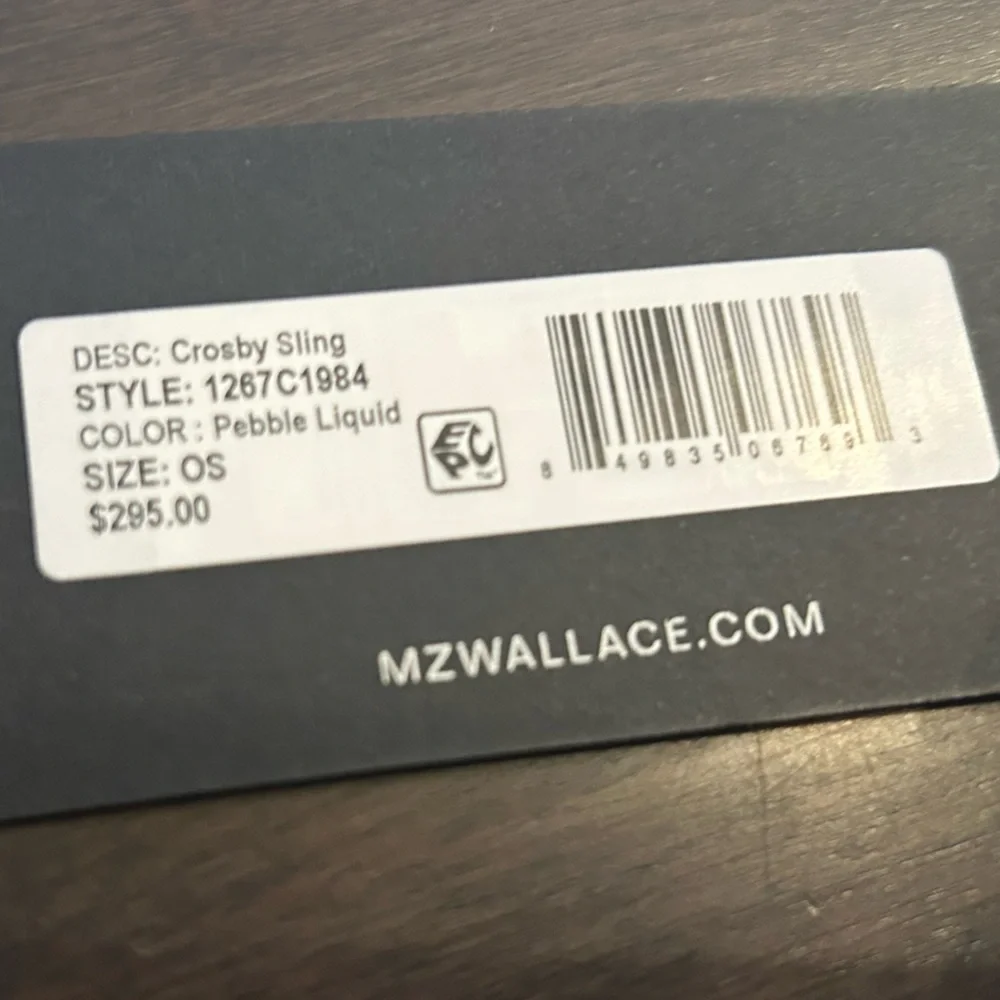 Quilted Crossbody crossbody sling Bag - pebble liquid - Picture 7 of 9